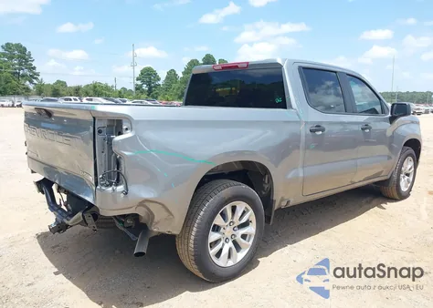 2025 Chevrolet Silverado 1500 2Wd Short Bed Custom из США, поврежденный, VIN 1GCPABEK7SZ178715